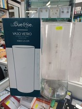 Vaso Di Vetro Alto 37 Cm