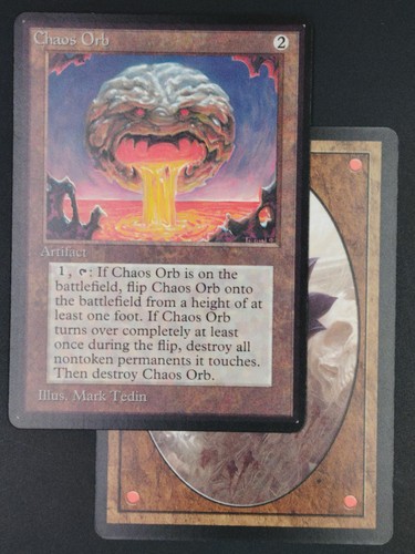 Mtg chaos orb magic - -, card