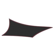 Gazebo Rete Parasole Anti UV Nero 95 Rifugio Pergola Esterno Tettoia Sun6813