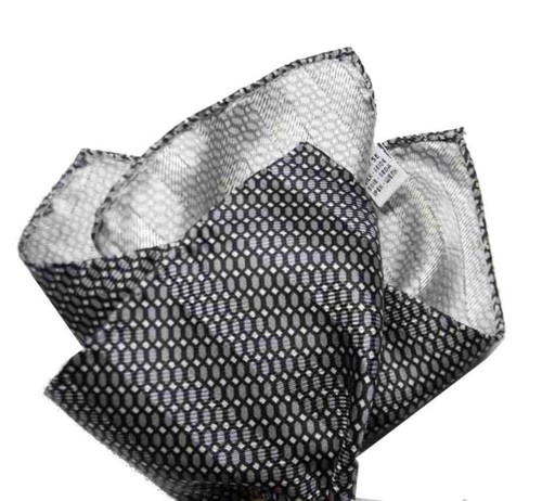Pochette uomo seta stampata