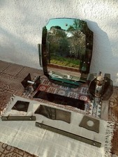 Set Specchio bagno, lampadario e accessori. Vintage anni 70