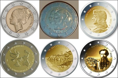 Monaco todos los - todos, euros