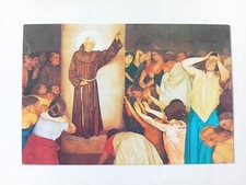 Cartolina CESARE PERUZZI 1926 San Giacomo Della Marca Santuario Monteprandone AP