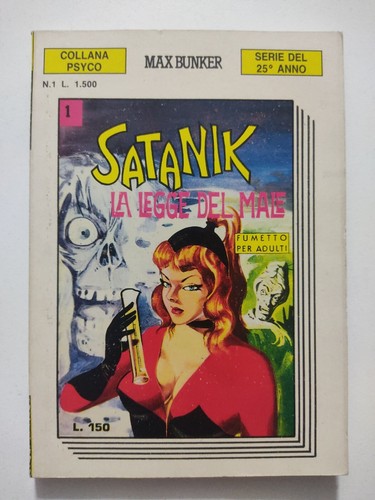 Satanik ristampa collana - satanik,