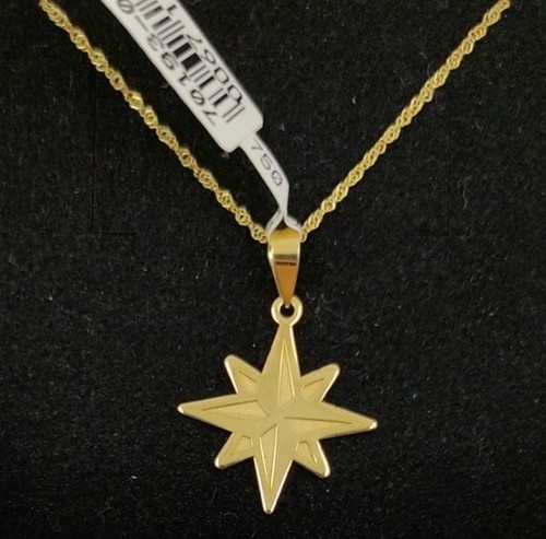 Pendente catena oro 18k - oro,