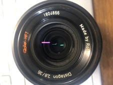 ROLLEIFLEX SL350 - obiettivo ZEISS - QBM DISTAGON HFT 35 mm F2,8