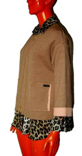 LUISA SPAGNOLI Cardigan da Donna L/XL Lana Beige Strickjacke ho MaxMara Herno