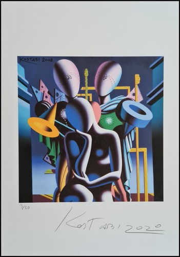 Mark kostabi senza - senza, titolo