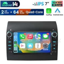 7" Per Fiat Ducato Citroen Jumper Peugeot Boxer Android 14 Carplay Autoradio GPS
