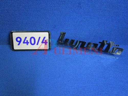 Fregio logo scritta - fregio, anteriore