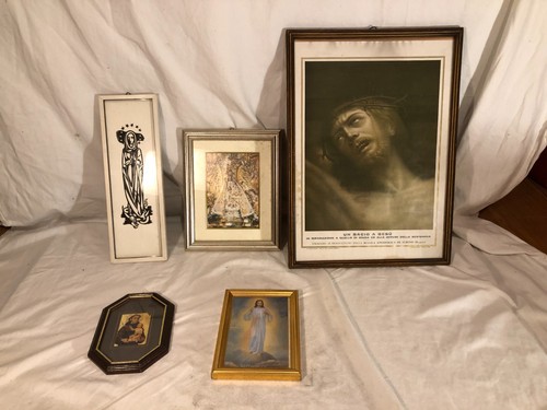 Lotto pezzi arte sacra - 7,