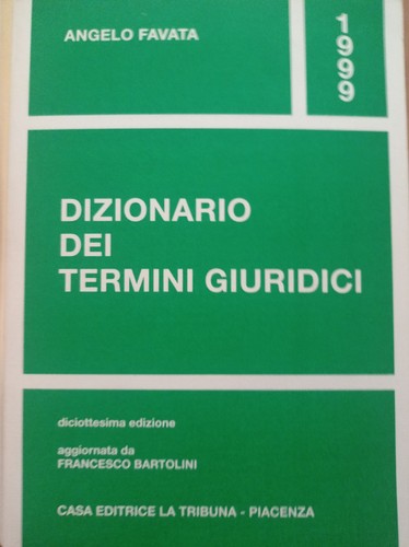 Dizionario dei termini - dei,