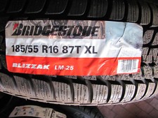 4 pneumatici invernali 185/55-16 Bridgestone Blizzak LM-25 nuovi