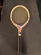 Racchetta da tennis fatta a mano CASTLE legno RARA e STORICA - ORIGINALE