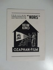 Proiettore cinematografico motorizzato Noris, proiettore Ossier a manovella
