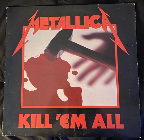 Metallica kill all vinyl - metallica,