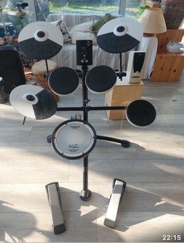 Batteria musicale usata - batteria,
