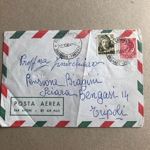 Busta repubblica via aerea - via,