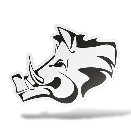 Sticker cinghiale adesivo - sticker,