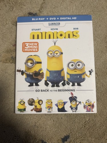 Minions blu ray dvd digital - minions, (blu-ray/dvd/digital