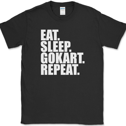 Maglietta eat sleep kart - eat,