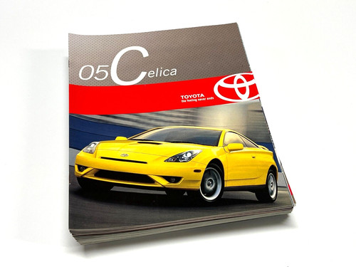 Brochure toyota celica 2005 - toyota,