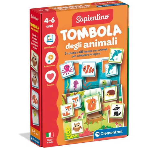 Clementoni sapientino tombola - clementoni,