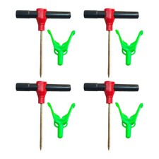 4 Pezzi di Picchetti per Tenda