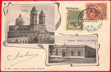 13301 - URUGUAY - Storia Postale - CARTOLINA 1904 Maldonado STAZIONE DI POLIZIA