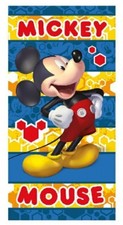 Telo mare spugna Cm. 140x70 Topolino Mickey Mouse