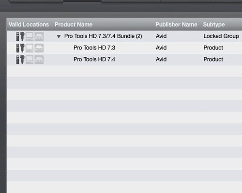 Pacchetto licenze pro tools - licenze, hd