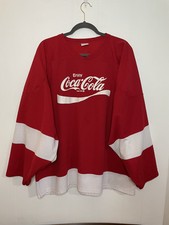 Maglia Hockey Coca-Cola Coca Cola Atletica Vintage anni 90 XL