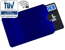 Custodia protettiva RFID blu