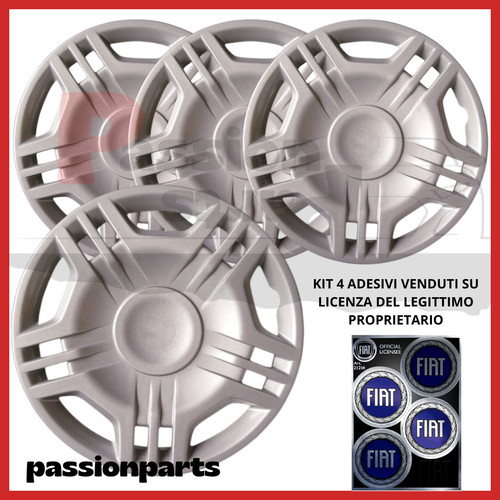 Copricerchi r14 fiat panda - copricerchi, 14"