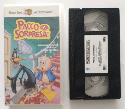 Vhs pacco sorpresa porky pig - porky,