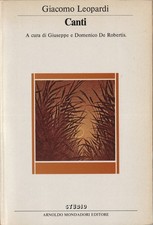 Leopardi canti a cura di - canti,