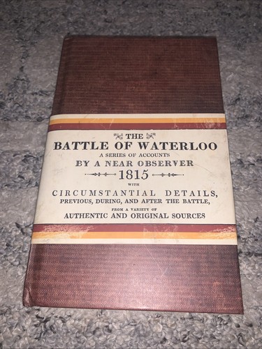 The battle waterloo 1815 - waterloo, a