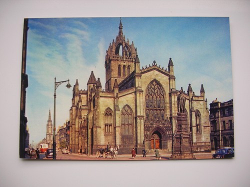 Edinburgh postcard giles - postcard,