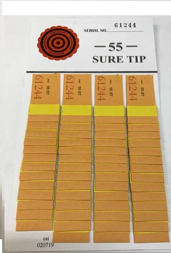 Biglietti 55 sure tip - "12", #55