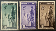 Repubblica 1949 E. R. P. serie completa mnh