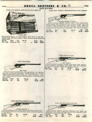 1981 advert daisy giocattolo - 1981,