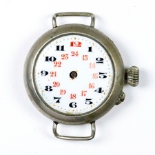 Orologio Militare Military Watch 24 hours Dial Red Numbers / Da riparare to repa