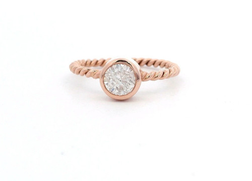 Nuovo misura 14k oro - misura, rosa