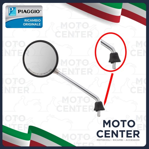 Specchio cromato piaggio - specchio, sx.