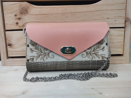 Borsa artigianale legno - in,