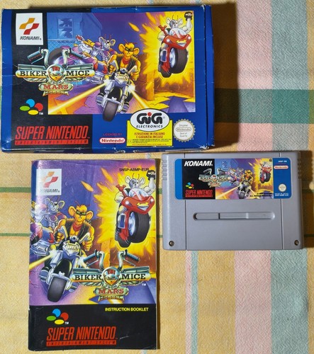 Biker mice from mars snes - snes, pal