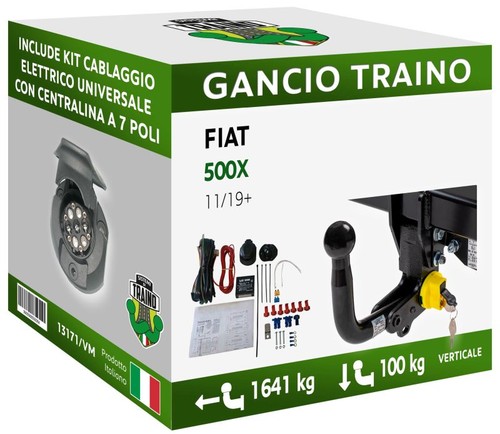 Gancio verticale estraibile - gancio,