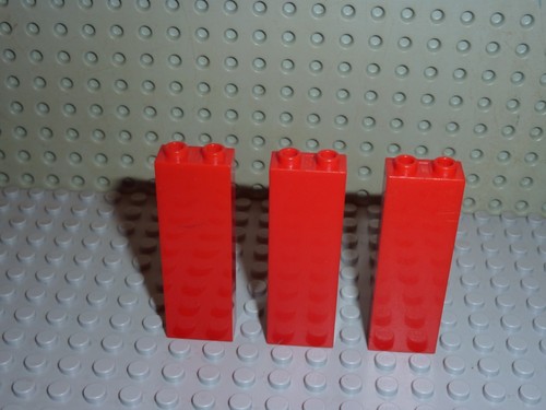 Lego red bricks - 3, /