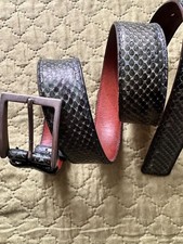 Cintura in Vero Pitone 115 centimetri x 4 centimetri