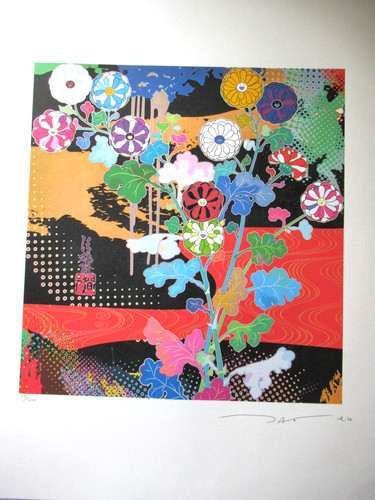 Takashi murakami litografia - murakami:,
